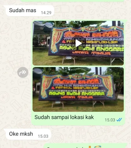 Pengiriman Papan Bunga Rumah Duka Rs Hermina