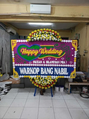Papan Bunga di Rumah Duka Rs Hermina