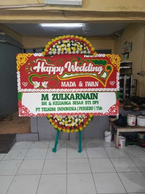Papan Bunga di Rumah Duka Rs Hermina