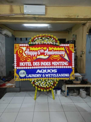 Papan Bunga di Rumah Duka Rs Hermina