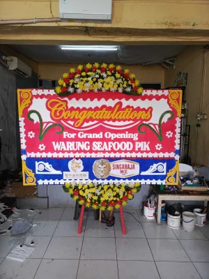 Papan Bunga di Rumah Duka Rs Hermina